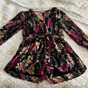 Floral romper